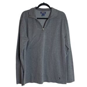 Mens Polo Ralph Lauren Gray Pullover Shirt - Size L